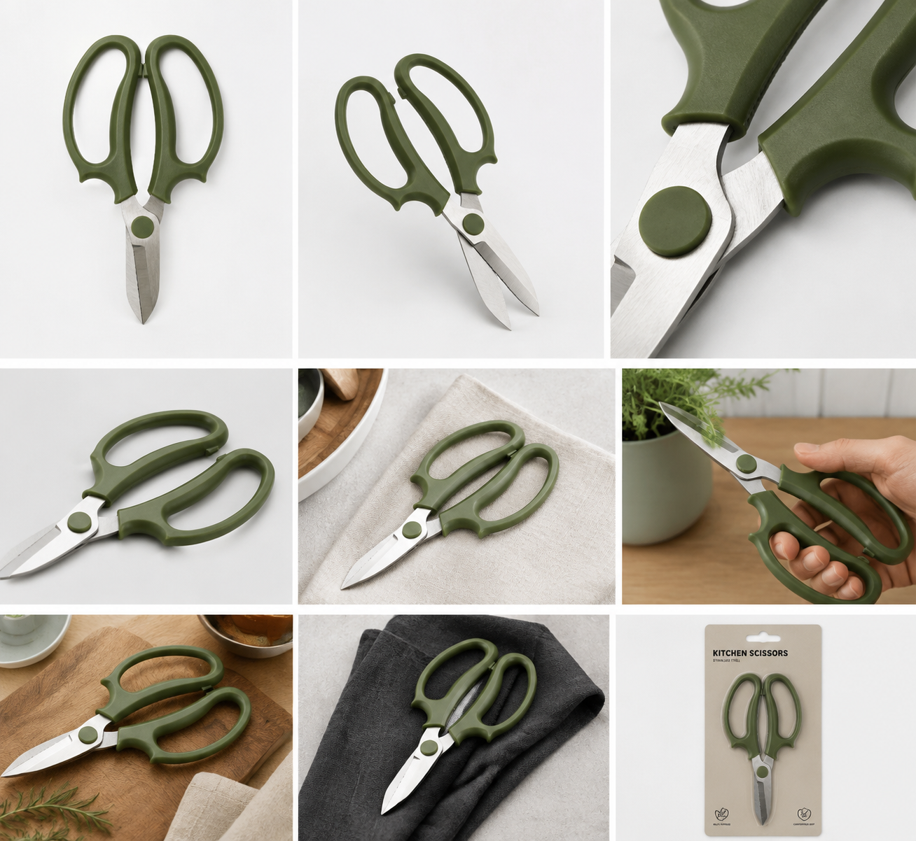 Flower & Herb Scissors | Olive