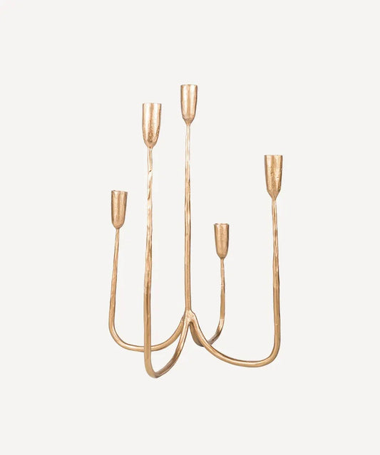 Cluster Candelabra | Gold