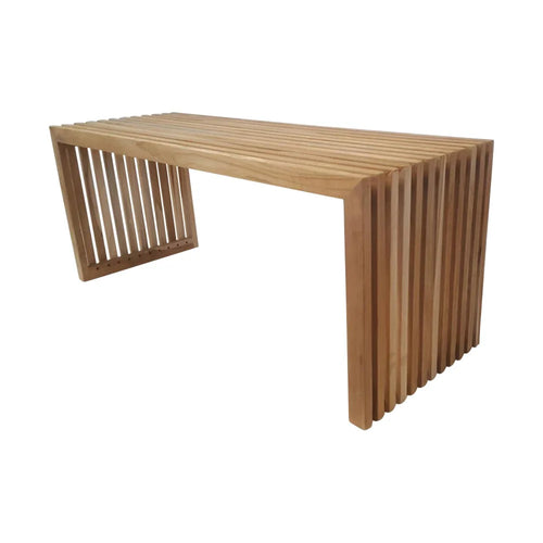 Teak Wood Contemporary Design Bench